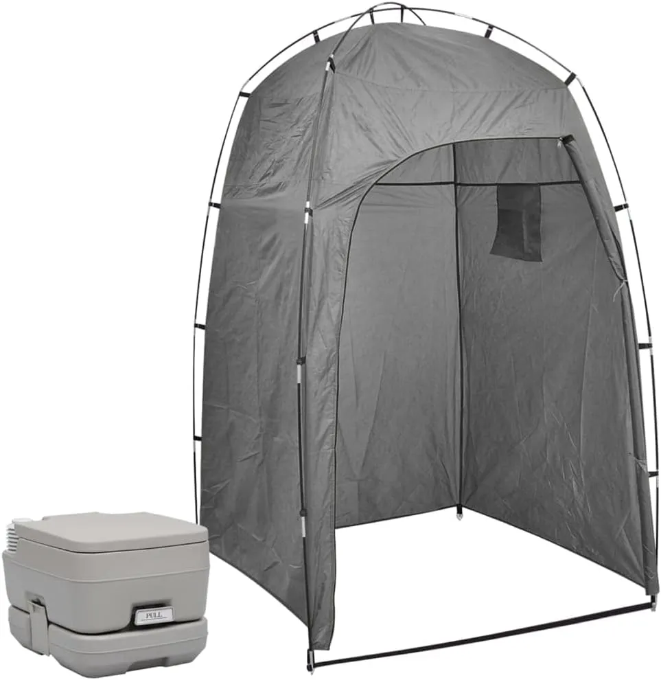 Outdoor Recreation,Camping & Hiking,Portable Toilets & Showers,Portable Camping Toilet with Tent 10 10 L