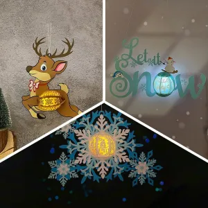 Pack 3 Different Xmas Lantern 14 - 3D Christmas Lantern File - Cricut File - LightBoxGoodMan