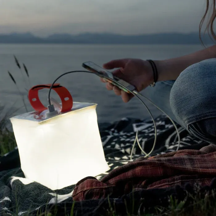 PackLite Max QI Solar Lantern with Phone Charger