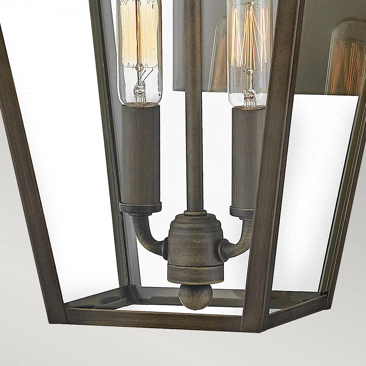Palma 2lt Medium Wall Lantern | Burnished Bronze