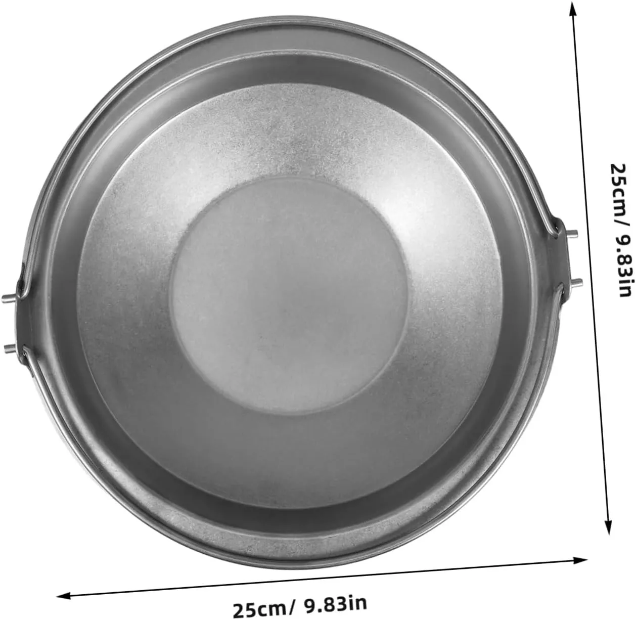 Pan Capacity Stainless Steel Sukiyaki Pot for Hot Pot and Lobster Cooking Retro Design Kitchenware for Family Gatherings and Camping Use