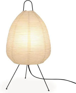 Paper Table Lamp Dimmable Japanese Lantern Lamps with Rice Paper Shade Decoration Standing Light for Bedroom Livingroom Dresser College Dorm Coffee (Cloud)