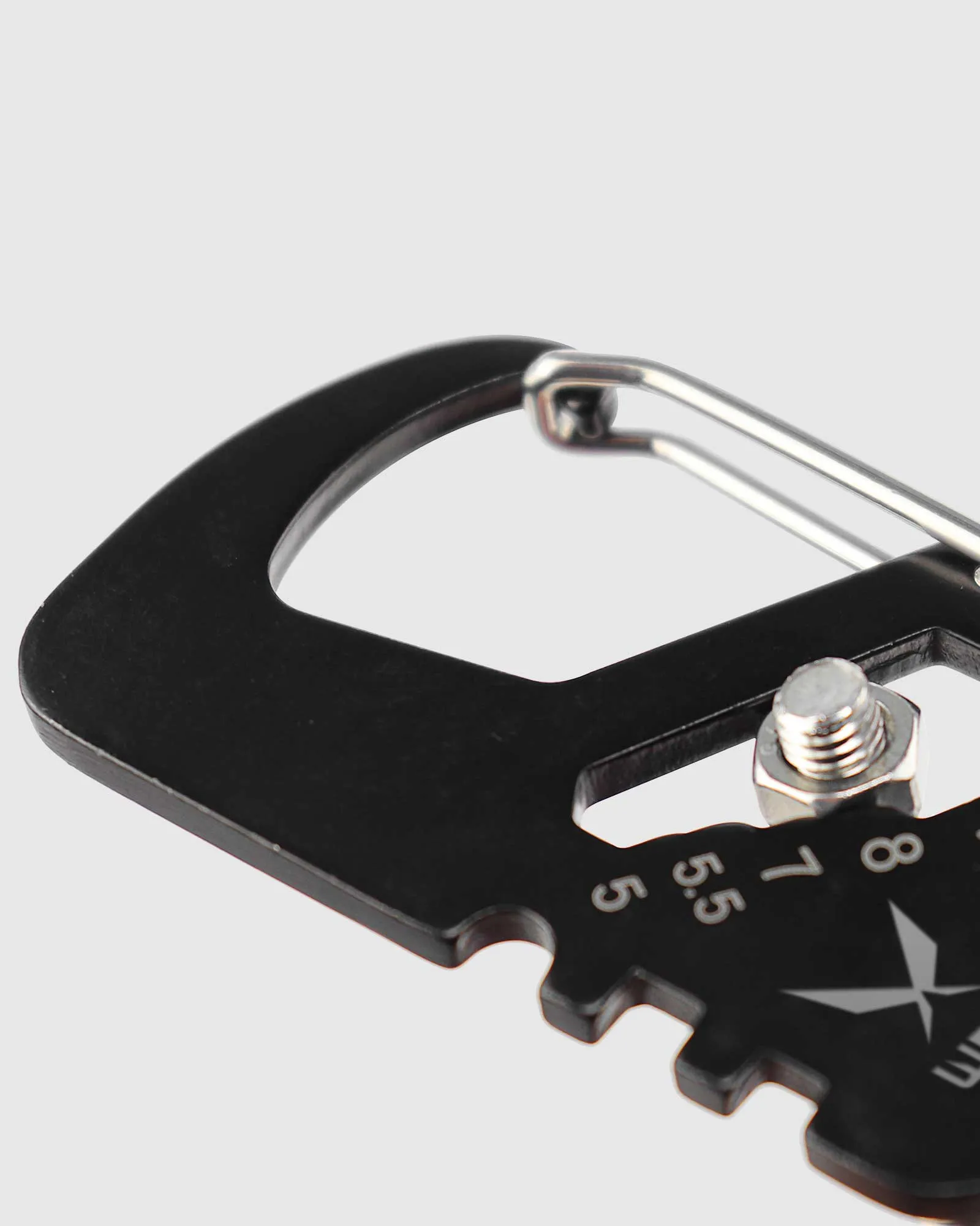 Paracord Carabiner Key Ring - Camo