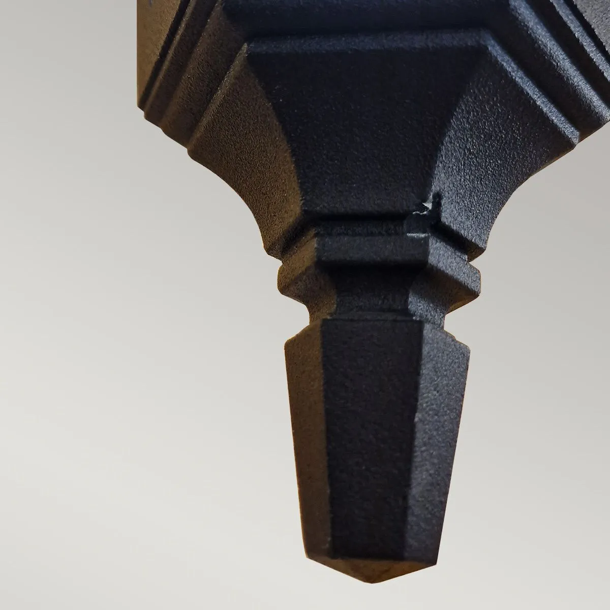 Parish Mini 1 Light Down Wall Lantern  | Black