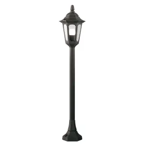 Parish Mini 1 Light Pillar | Black
