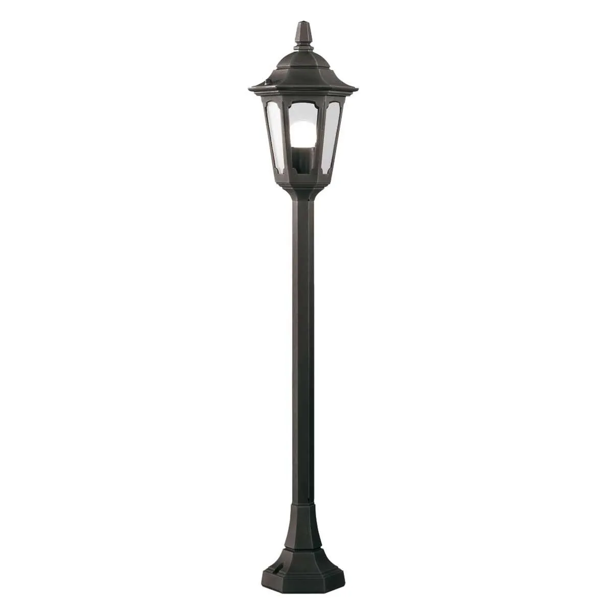 Parish Mini 1 Light Pillar | Black
