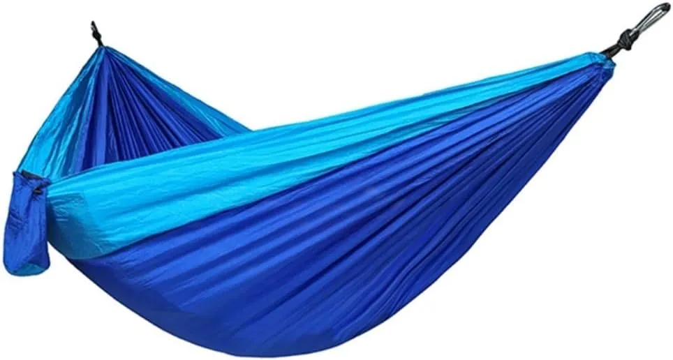 Portable Hammocks Camping Swing Chair Portable Outdoor Hammock with Carrying Bag for Garden Travel Hammock for Outdoor(E)