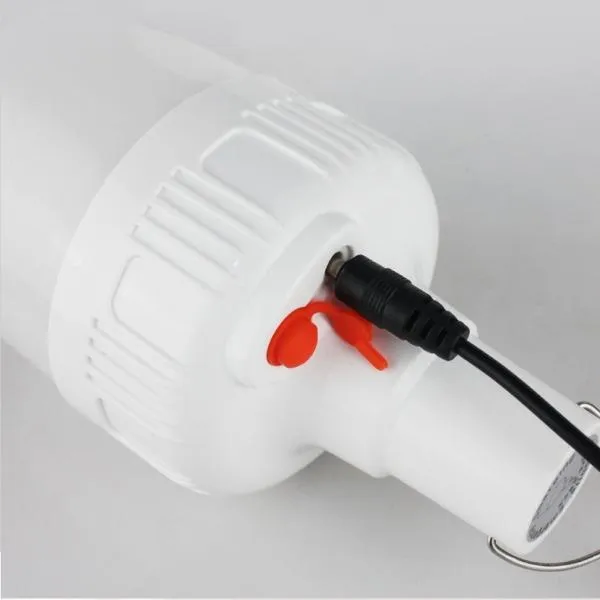 Portable Waterproof Wirless 60W 24LED Rechargeable Light Bulb Dimmable Emergency Light Outdoor Camping Light for Tent Patio Porch Garden BBQ Night Markets Power Failure