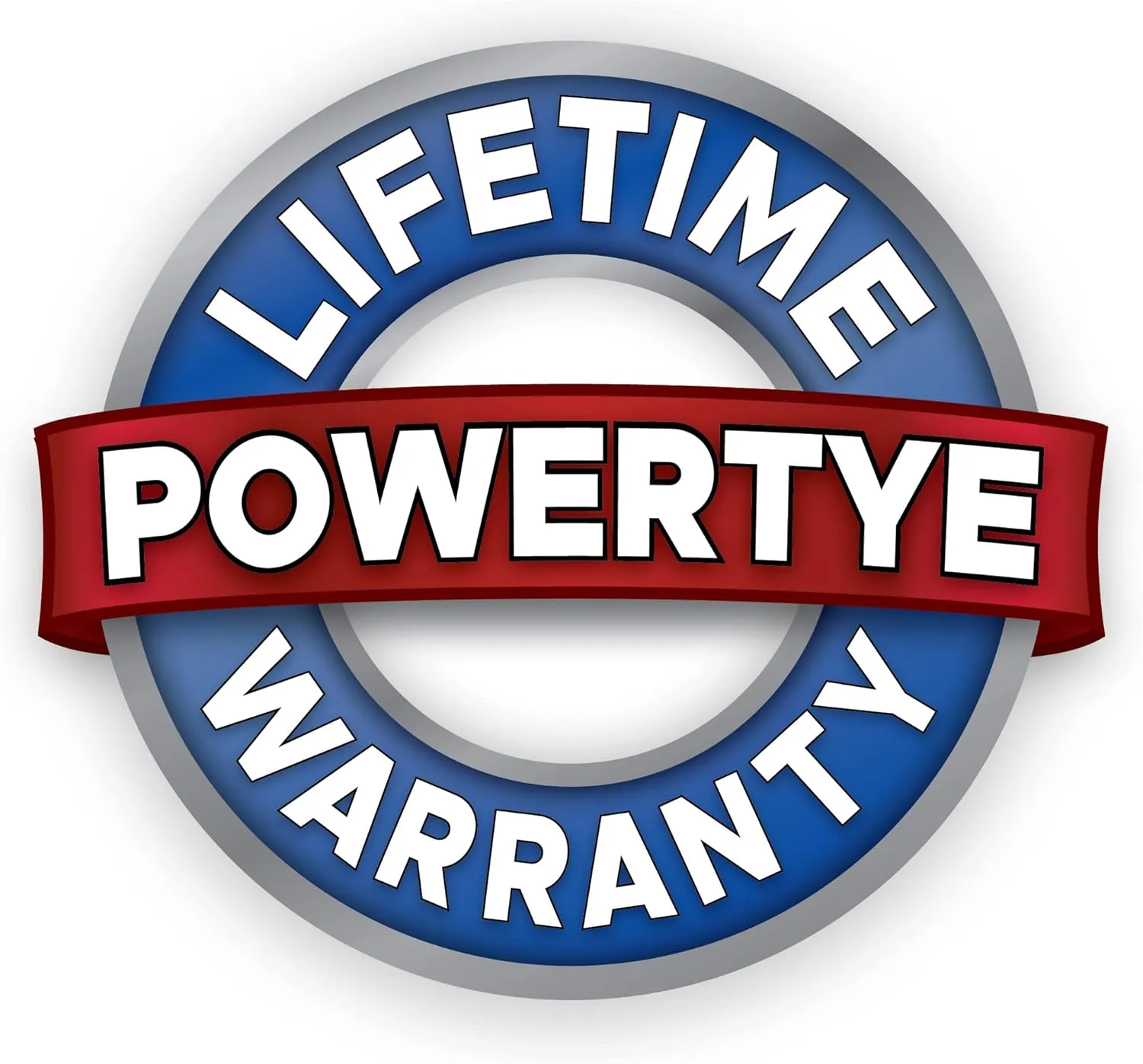 PowerTye 1.5in x 6.5ft Heavy Duty Ratchet Tie-Down Straps with Soft-Tye and Carabiner Hooks - 1,000 lb Working Load Limit / 3,000 lb Breaking Strength - Made in USA - Black/Black Pair