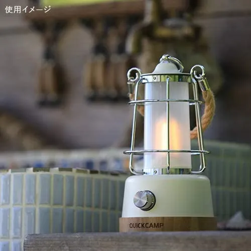 Quick Camp LED Menora QC-LED370 White / Black Lantern