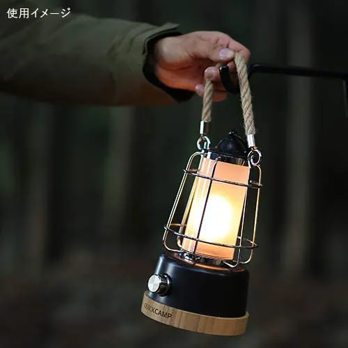 Quick Camp LED Menora QC-LED370 White / Black Lantern