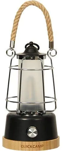 Quick Camp LED Menora QC-LED370 White / Black Lantern