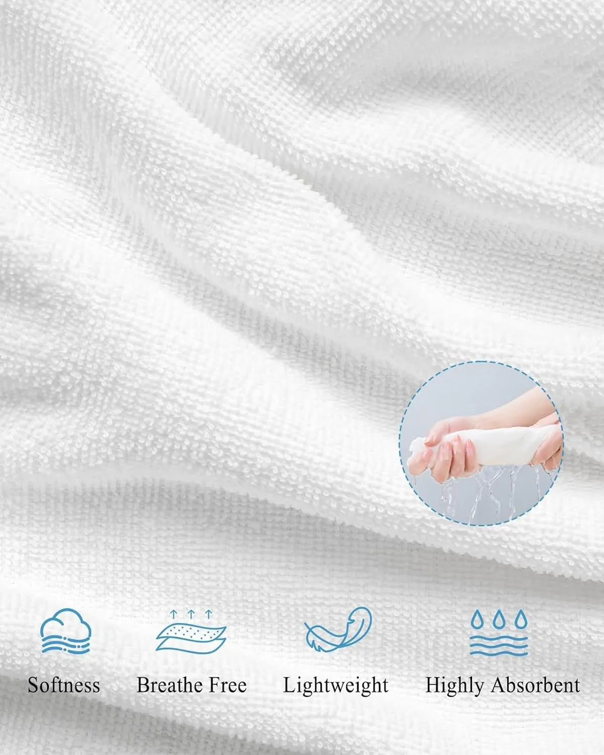 Quick-Drying Microfiber Beach Towel, Floral Soft Absorbent Bath Shower Towels, Farmhouse Tropical Plants Lightweight Portable Towel/Blanket for Travel/Swimming Pool/Camping/Yoga/Gym，35x70 Inch