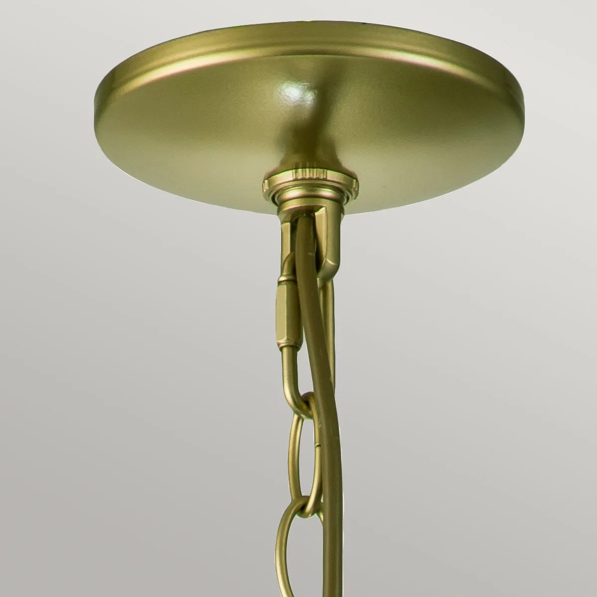 Redding Station 1 Light Medium Chain Lantern | Painted Distressed Bronze