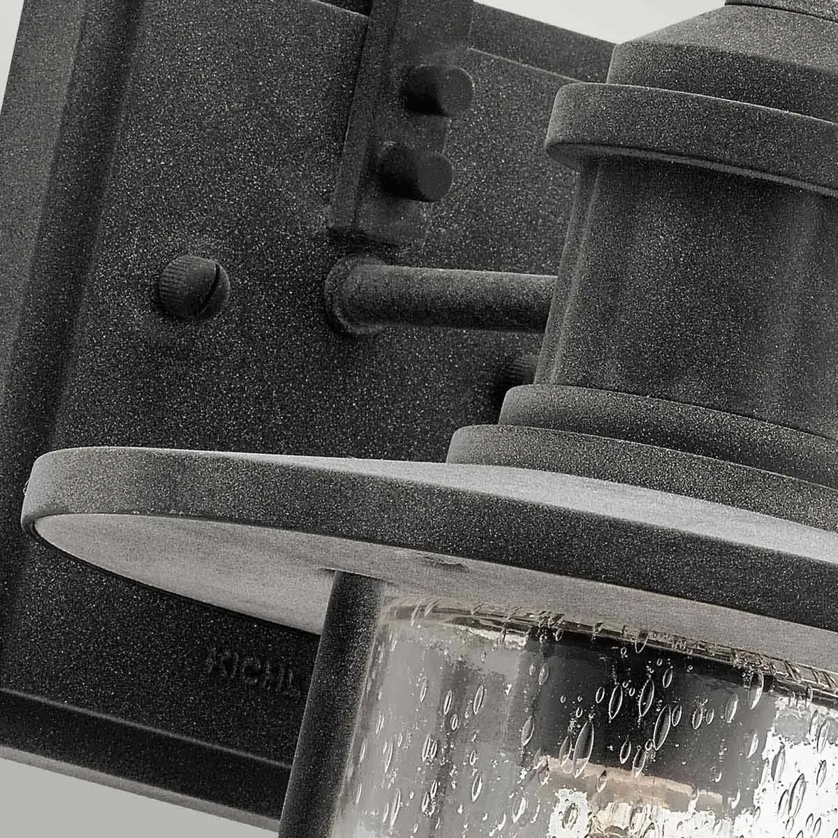 Riverwood Medium Wall Lantern | Weathered Zinc
