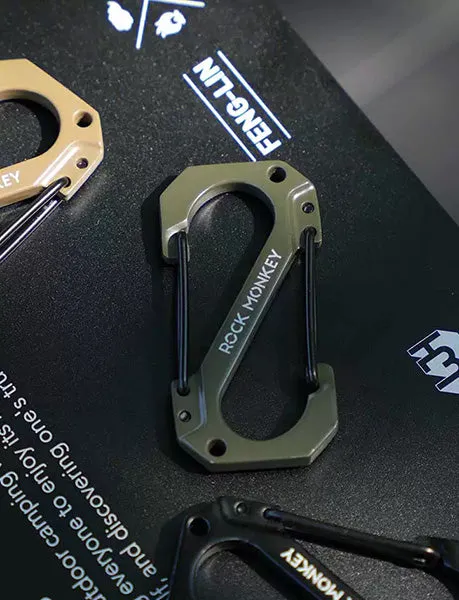ROCK MONKEY | Heavy-duty Zinc Alloy Carabiner | CA-Z4