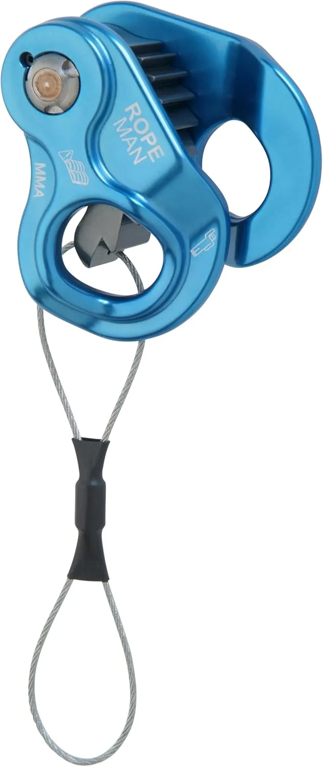 Ropeman 1 Ascender   Session Locking Carabiner - Lightweight Rope Clamp for Climbing, Hunting, Tree Climbing, & Rigging