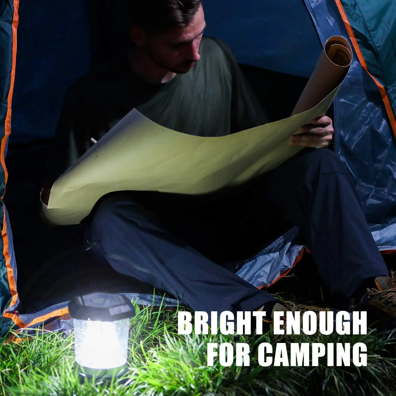 Royaleva LED Camping Lantern Bright 1500 Lumens Battery Powered