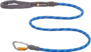 Ruffwear, Knot-a-Leash Dog Leash, Reflective Rope Lead with Carabiner, Blue Pool, Small