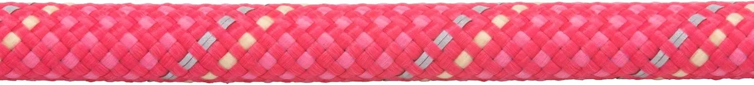 Ruffwear, Knot-a-Leash Dog Leash, Reflective Rope Lead with Carabiner, Pink, Small