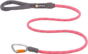 Ruffwear, Knot-a-Leash Dog Leash, Reflective Rope Lead with Carabiner, Pink, Small