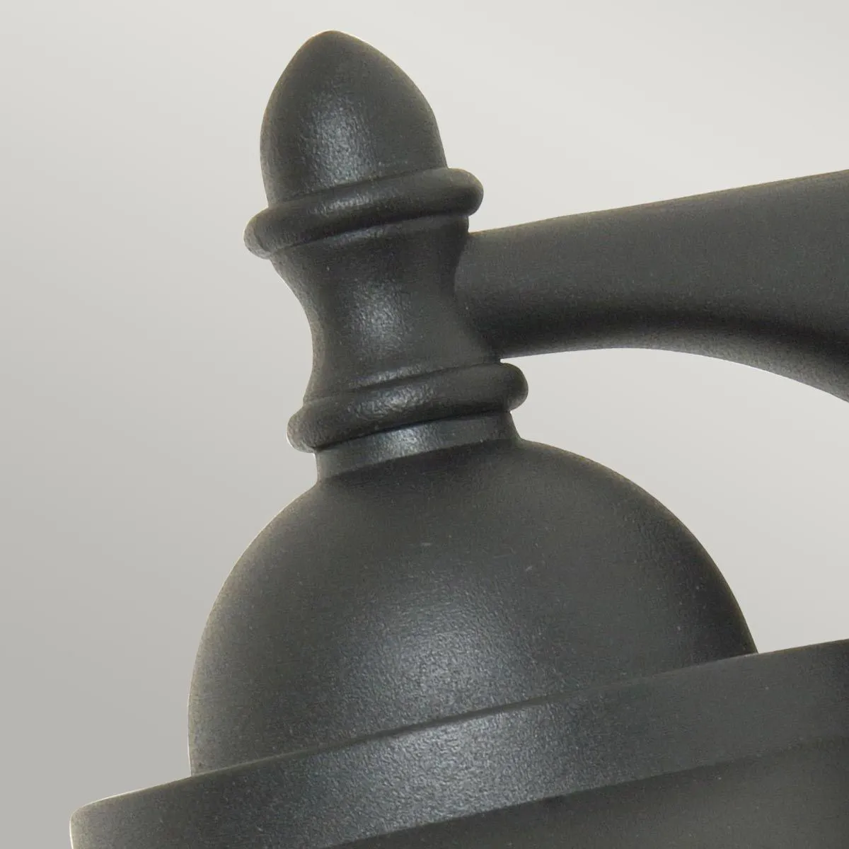 Sandown 1 Light Wall Lantern | Black