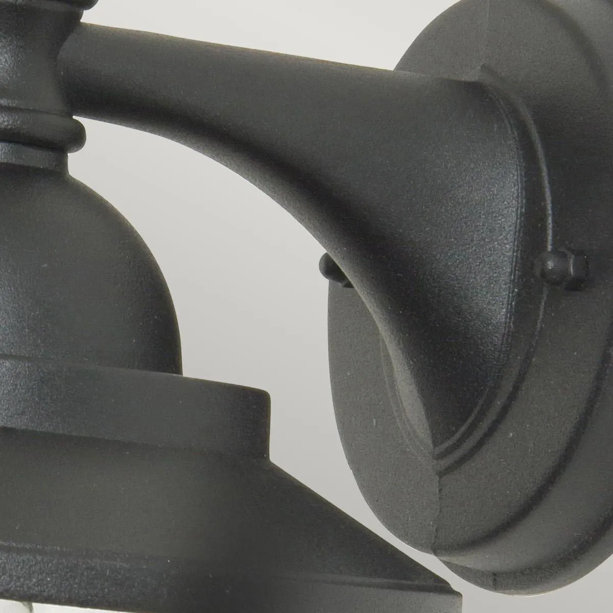 Sandown 1 Light Wall Lantern | Black