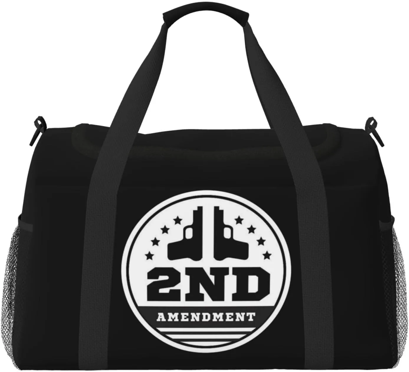 Second Amendment Travel Duffel Bag Mans Women Carry On Bag For Travel Gym Weekend Weekender Bag