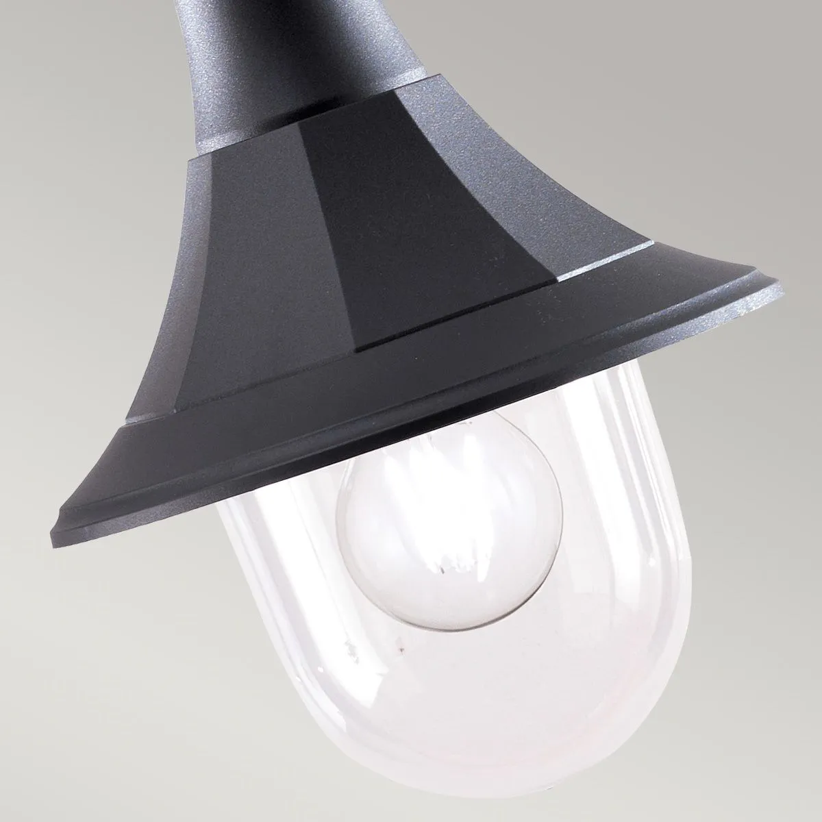 Shannon 1 Light Chain Lantern  | Black
