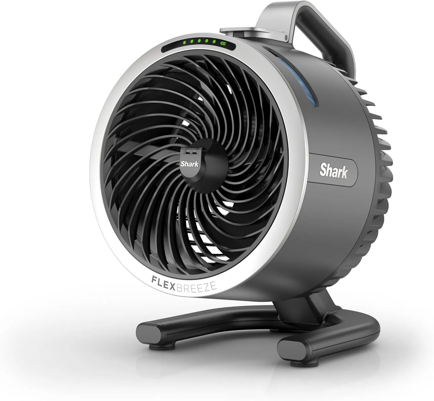 Shark FlexBreeze HydroGo Fan—Ultra-powerful portable fan with indoor   outdoor mist. Up to 70 feet of reach, corded & cordless, up to 12-hr. battery, 5 speeds, evaporative misting, Grey, FA052