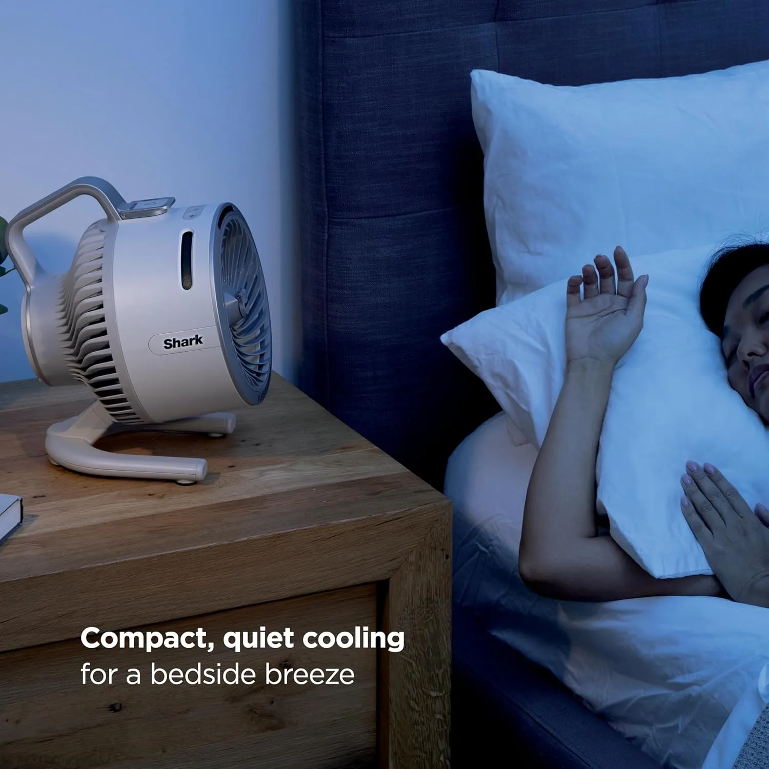 Shark FlexBreeze HydroGo Fan—Ultra-powerful portable fan with indoor   outdoor mist. Up to 70 feet of reach, corded & cordless, up to 12-hr. battery, 5 speeds, evaporative misting, Grey, FA052
