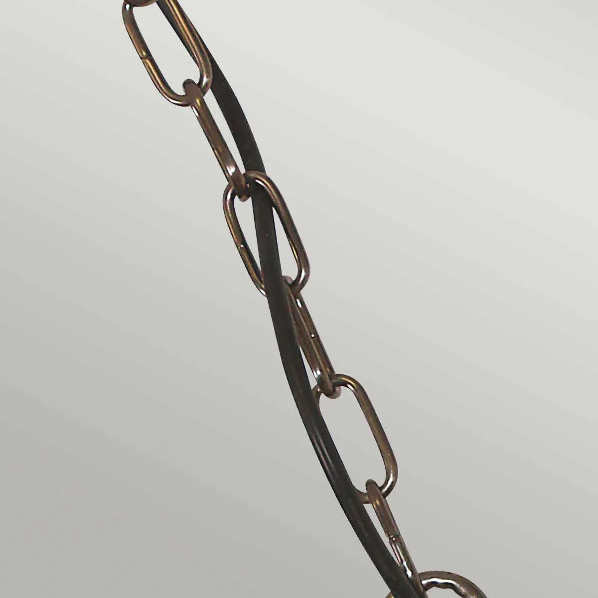 Sheldon 1 Light Chain Lantern | Aged Brass