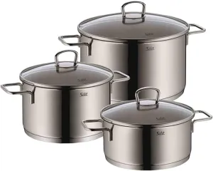 Silit Cookware Set, Stainless Steel, Silver, 49 x 39 x 49 cm