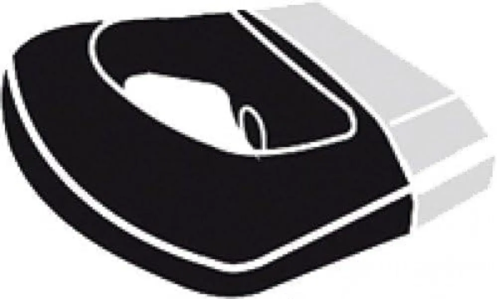 Silit Spare Part Side Handle Pressure Cooker Sicomatic Econtrol, 27 x 14 x 3.5 cm, Black