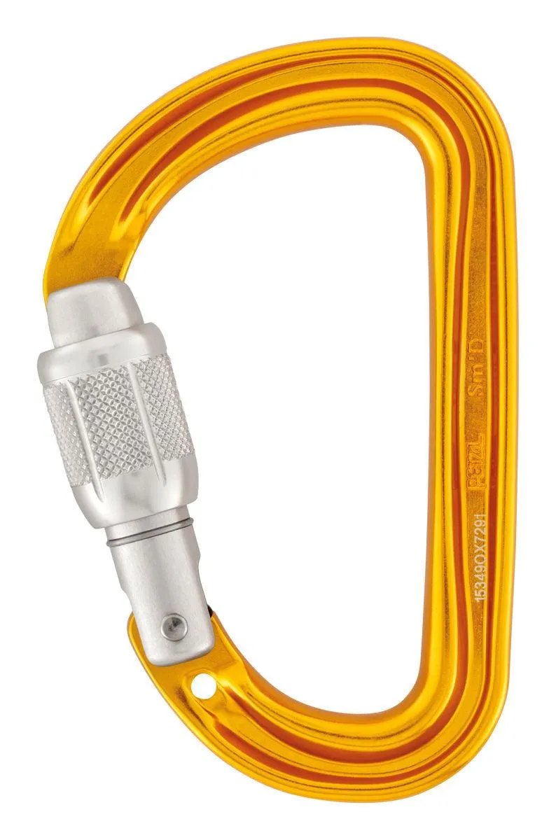 Sm'D Screw-Lock Carabiners - PETZL