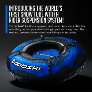 Snow Tube for Sledding, Heavy Duty Snow Tube with High Speed Bottom, Connectable and Commercial Grade