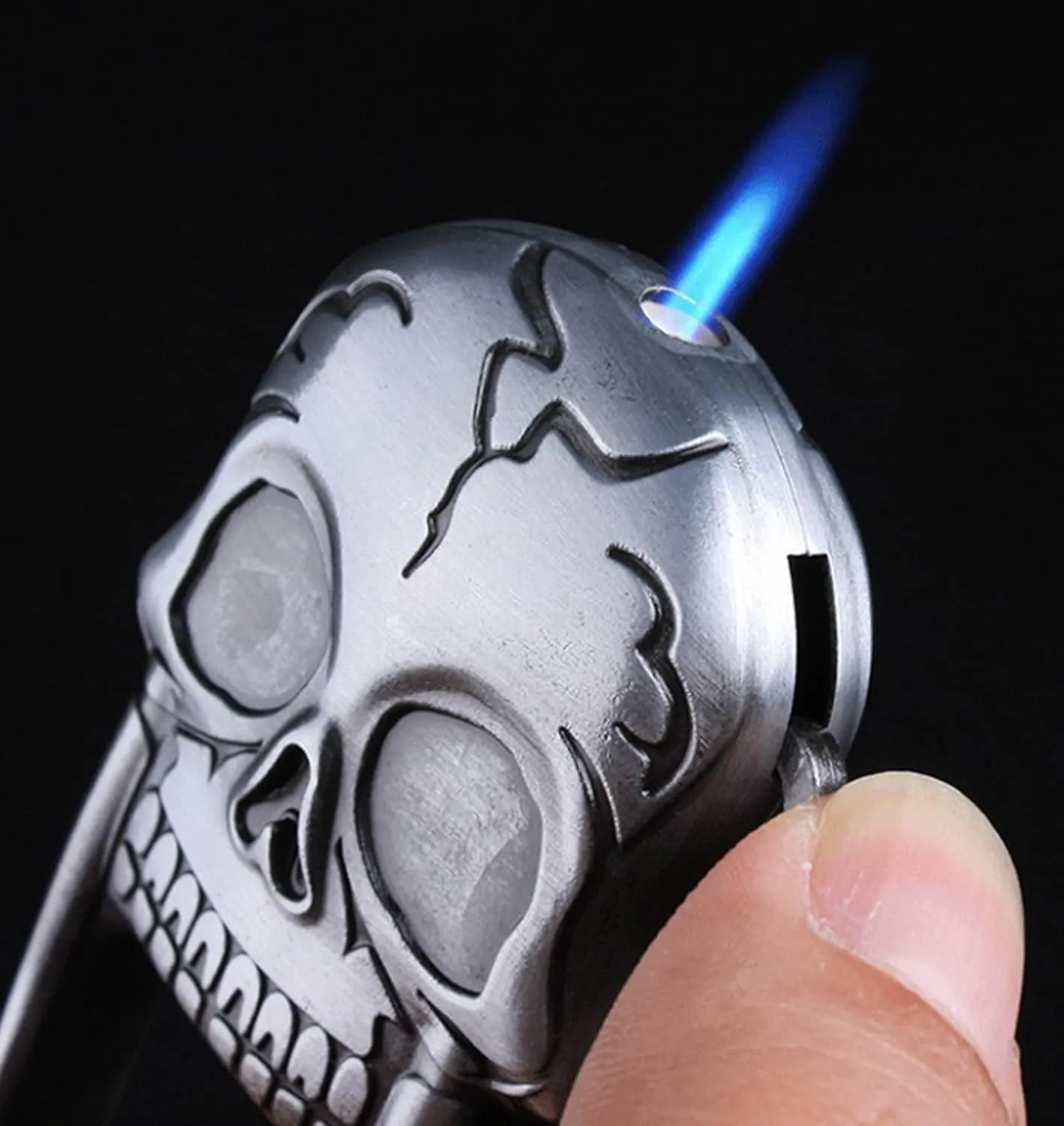 Soft Flame Lighter, Butane Metal Lighter, Compact Portable Lighter, Adjustable Flame Lighter, refillable Fuel, Suitable for Candle Camping and Other scenarios.(Gold 1)