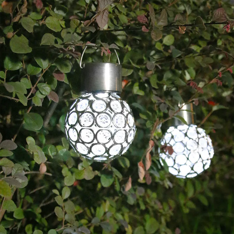 Solar Powered LED Hanging Light Lantern