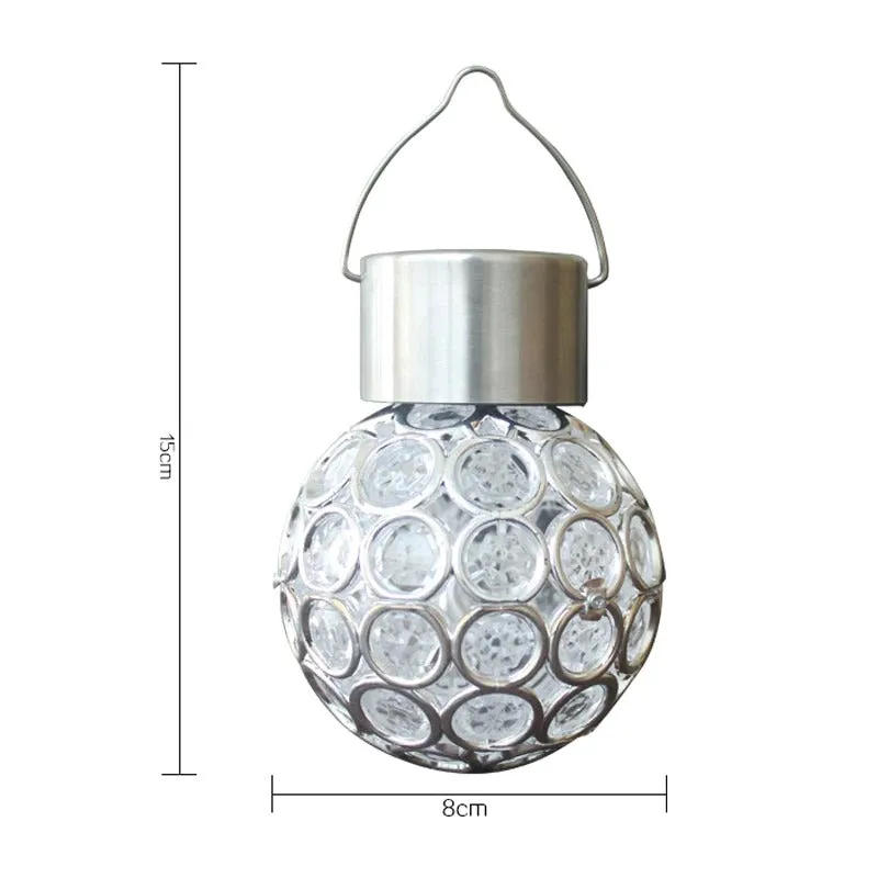 Solar Powered LED Hanging Light Lantern