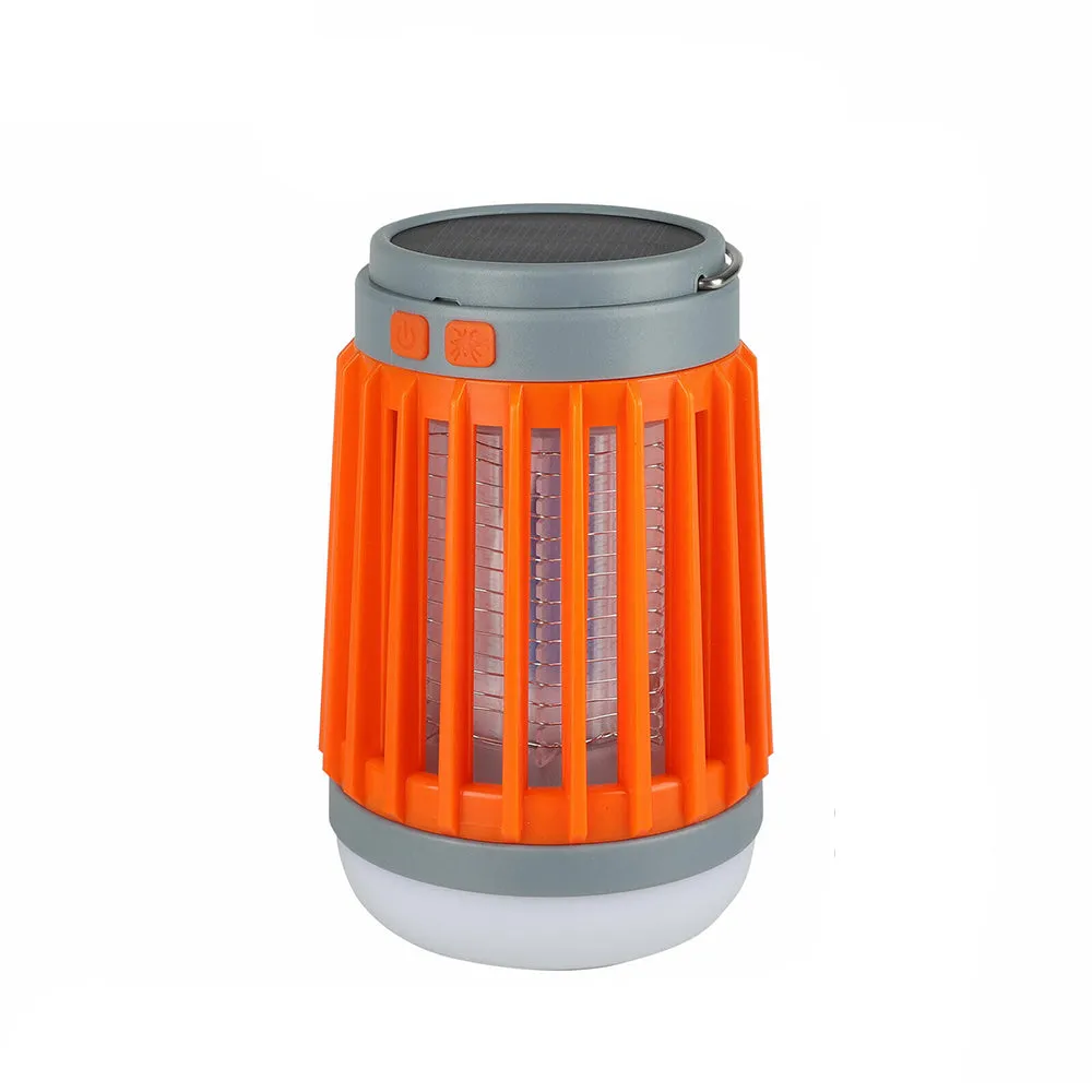 Solar Powered LED Outdoor Light and Mosquito Killer USB Charging