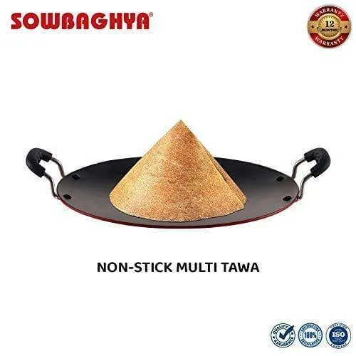 Sowbaghya Non Stick Concave Tawa