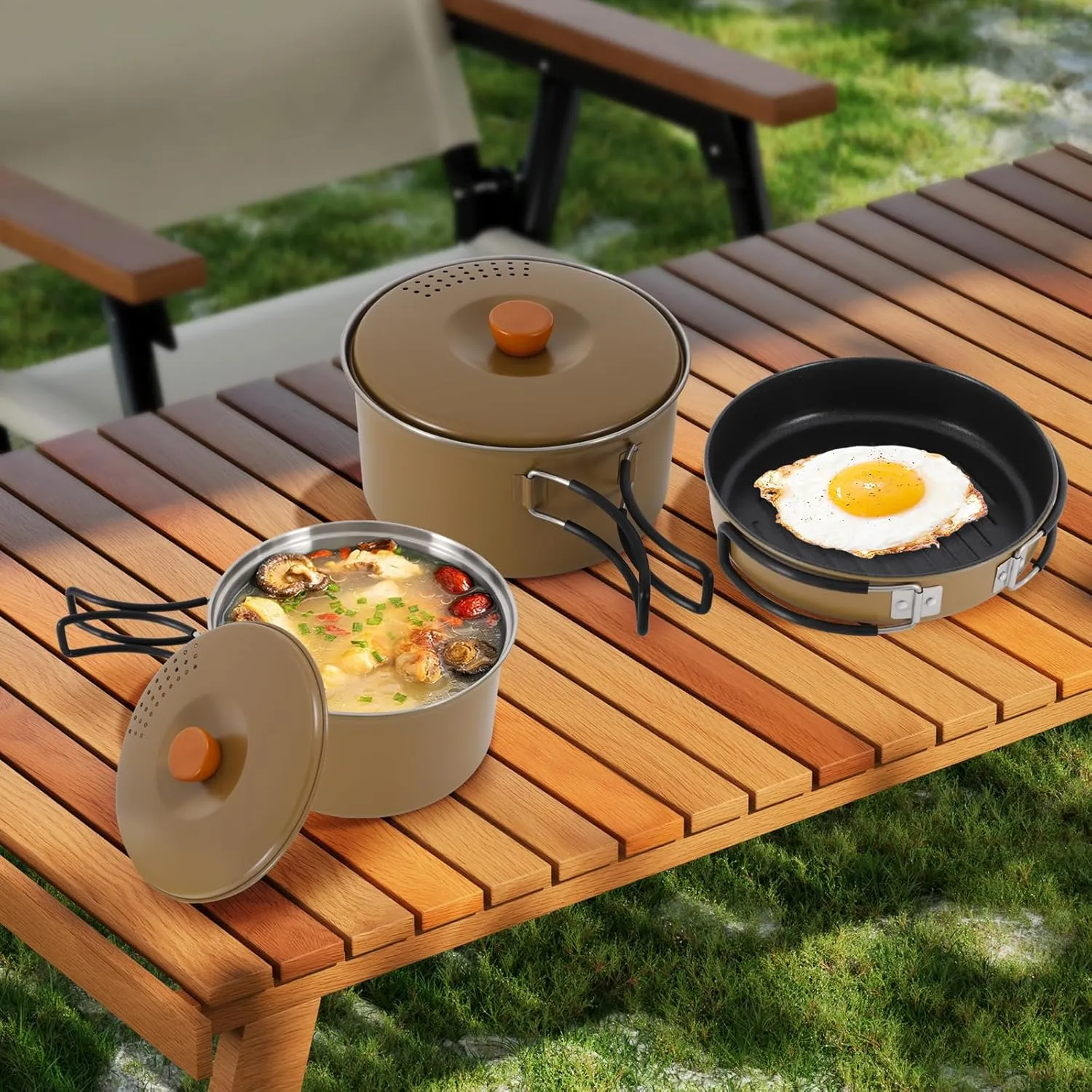 Sports & Outdoors›Outdoor Recreation›Camping & Hiking›Camp Kitchen›Camping Cookware›Open Fire Cookware