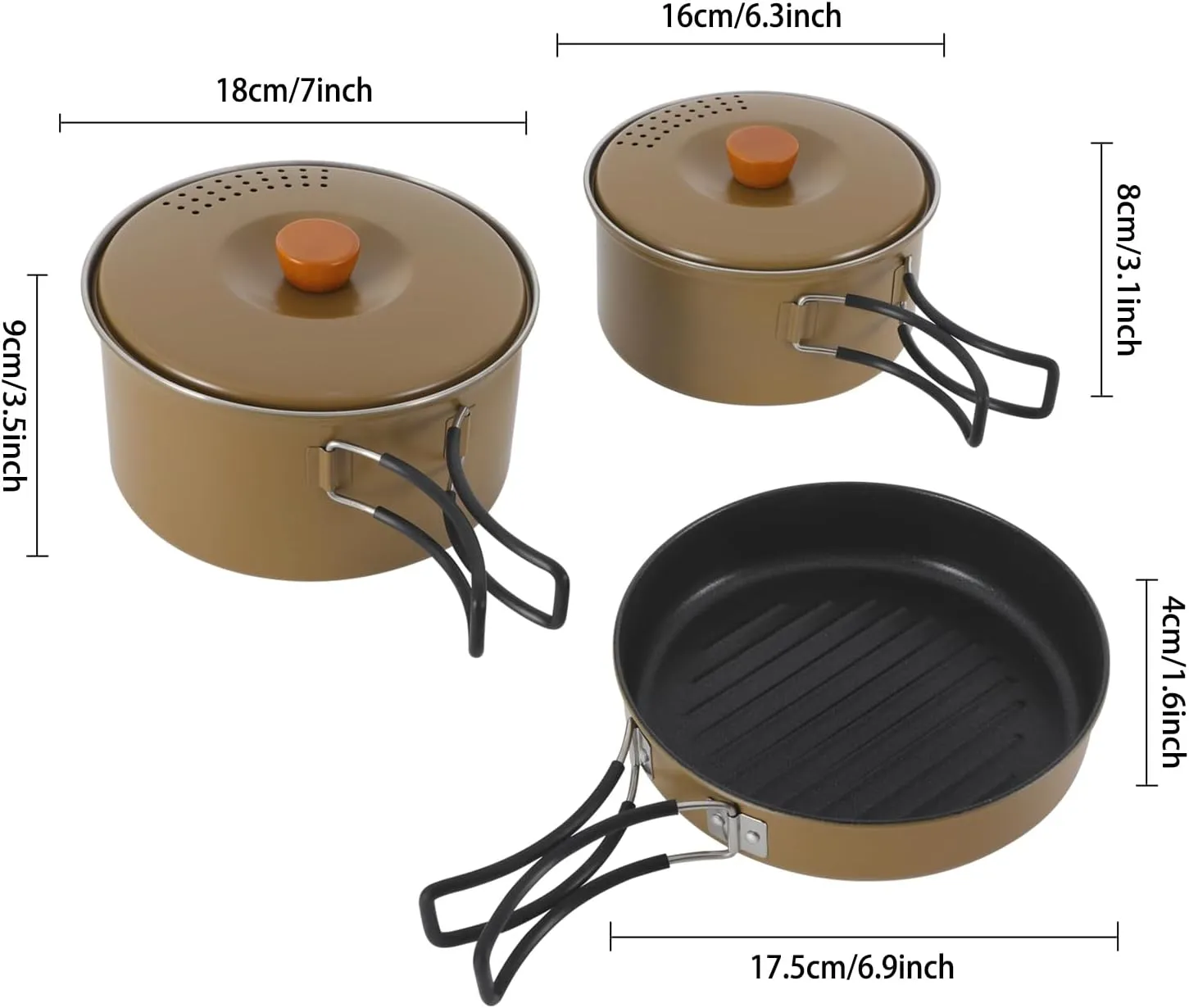 Sports & Outdoors›Outdoor Recreation›Camping & Hiking›Camp Kitchen›Camping Cookware›Open Fire Cookware