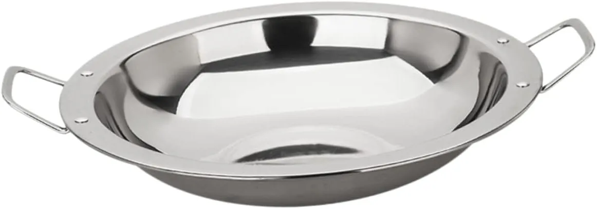 Stainless Steel Griddle Pan Induction Cooker Pan Hot Pot Cookware Seafood Pot Hotel