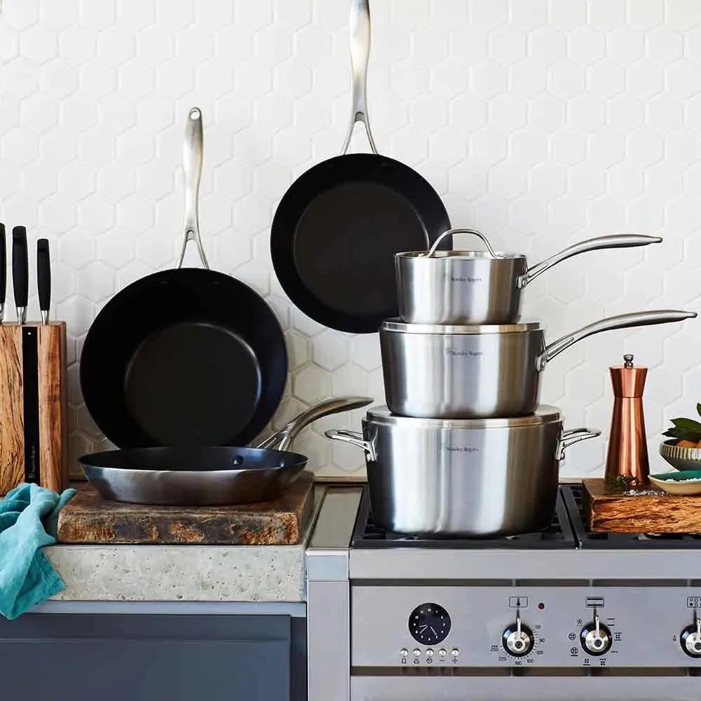 STANLEY ROGERS Conical Tri-Ply Frypan 28cm