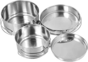 SUPVOX Picnic Cooker Camping Frying Camping Stove Griddle Pan Picnic Food Covers for Outside Mat Coolers