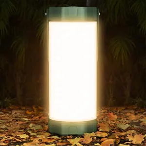 Survival Camping Lantern,106LED w/ 5 Brightness,Up to 1200LM, 3 Modes & SOS-Rechargeable