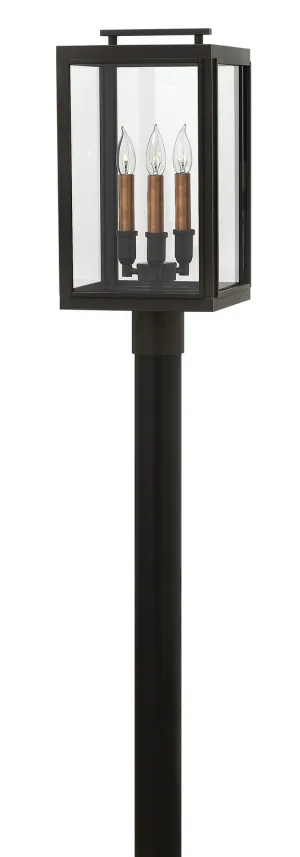 Sutcliffe LED Post Top/ Pier Mount in Oil Rubbed Bronze