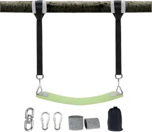 Swing Garden Swing, Heavy Duty Suspension Kit Hammock, 350kg Weight, Safe and Durable, Garden Swing Strap with Locking Carabiner Swing seat (Color : 3M Swing Belt D)