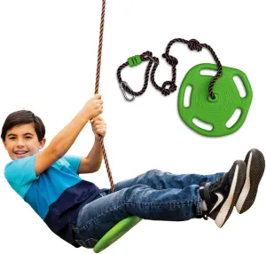 Swurfer Disco Tree Swing - Swing Sets for Backyard, Outdoor Swing, Swingset Outdoor for Kids, Easy Installation, Heavy Duty, Adjustable